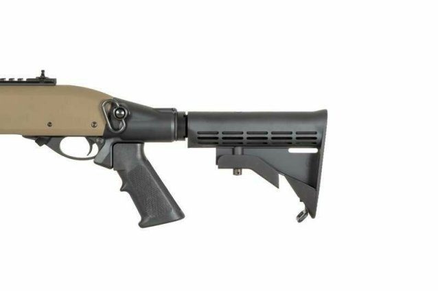 Golden eagle m870 tri-shot gas pump action shotgun (8873)tan - Golden Eagle - view 2