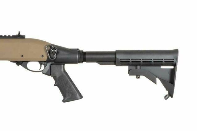 Golden eagle m870 tri-shot gas pump action shotgun (8873)tan - Golden Eagle - view 4