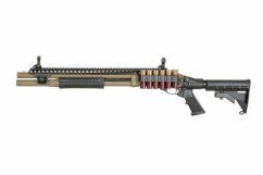 Golden Eagle M870 Tri-Shot Gas Pump Action Shotgun (8874)Tan