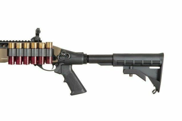 Golden Eagle M870 Tri-Shot Gas Pump Action Shotgun (8874)Tan - Golden Eagle - view 6