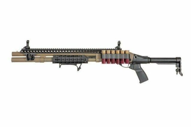 Golden eagle m870 tri-shot gas pump action shotgun (8875)tan - Golden Eagle - view 8