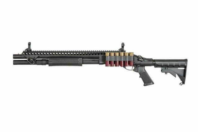 Golden eagle m870 tri-shot gas pump action shotgun (8874)black - Golden Eagle - view 8