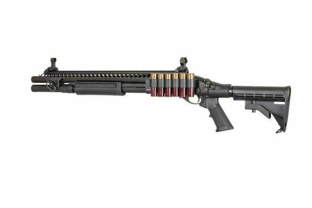 Golden eagle m870 tri-shot gas pump action shotgun (8874)black - Golden Eagle - view 3