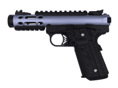 We galaxy 1911 series gas blowback pistol (blue)