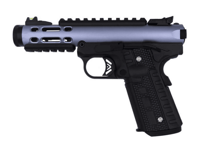 We galaxy 1911 series gas blowback pistol (blue) - New Airsoft Products