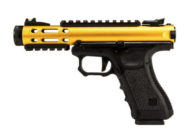 We galaxy g series gas blowback pistol (gold) - New Airsoft Products