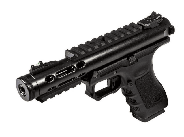 We galaxy g series gas blowback pistol (black) - New Airsoft Products