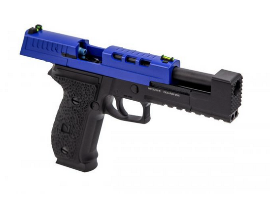 Vorsk vp 226x two tone blue - Two Tone Airsoft Gun - view 2