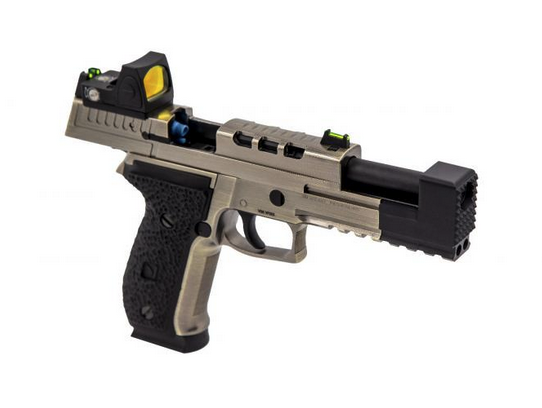 Vorsk vp26x brushed aluminium bds red dot sight - All Airsoft Gas Pistols - view 2