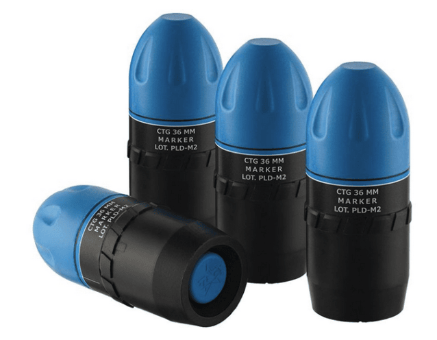 Tag innovations paladin mk2 red marker - launching projectiles (pack of 10 - palmk2) - Airsoft Grenades - view 2
