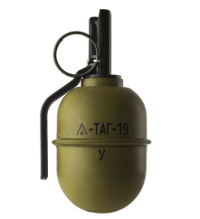 Tag innovations tag-19-y hand grenade (pack of 6 - tag-19-y)