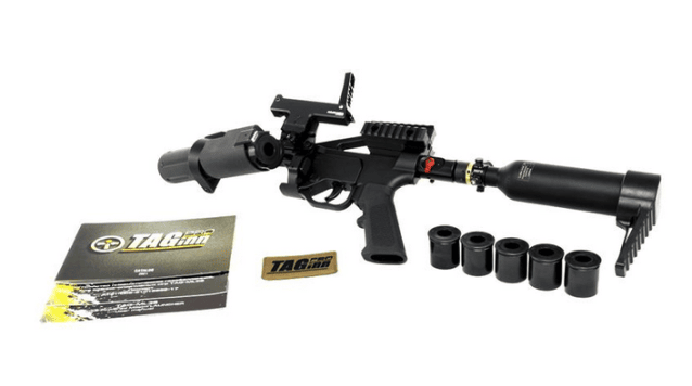 Tag innovations hpa version madritsch grenade launcher (with case - co2 powered - black - tag-ml36) - Airsoft Grenades - view 2