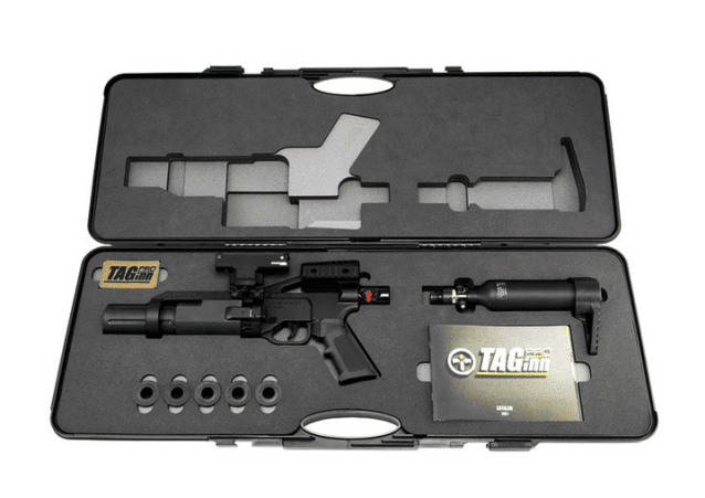 Tag innovations hpa version madritsch grenade launcher (with case - co2 powered - black - tag-ml36) - Airsoft Grenades - view 3