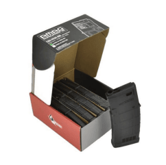 Ares m4 amag aeg magazine (5pcs box set - 130 rounds - black)