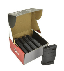 Ares m4 amag aeg magazine (5pcs box set - 100 rounds - black)
