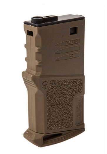 Ares honey badger am-015-de 120 rnd magazine (tan) - Airsoft AEG Magazines
