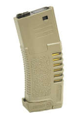 Ares amoeba m4 p-mag magazine 300 rounds (tan / dark earth)