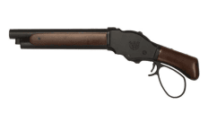S&t m1887 gas shell ejecting shot gun (s - real wood - wide lever - stgs07sw)