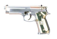 We gas pistol m92 calico jack silver