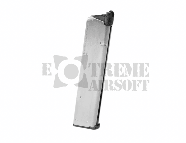 Tokyo marui magazine m1911 government chrome gbb 40rds - Airsoft Pistol Magazines - view 2