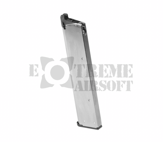 Tokyo marui magazine m1911 government chrome gbb 40rds - Airsoft Pistol Magazines