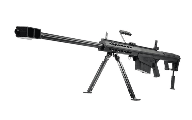 Snow wolf m107a1 electric sniper rifle with scope and bipod (29" - black - sw-13a - black) - Snow Wolf