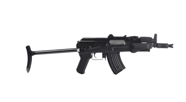 Jg ak47 beta aeg folding stock (polymer - inc. bat. and charger - black - 0508b) - JG Works - view 2