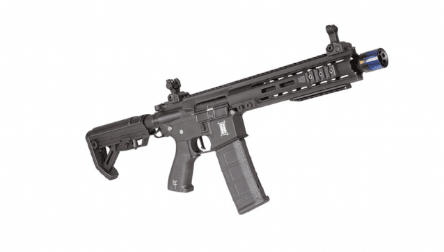 Bushido gi by saigo defense aeg rifle battery and charger included - black - Airsoft Guns