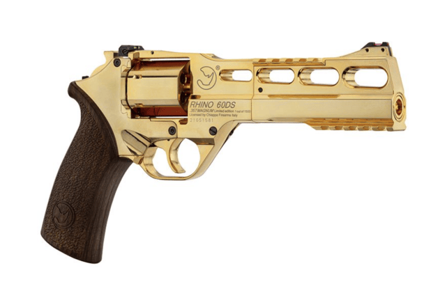 Chiappa charging rhino 60ds co2 revolver (6" - gold - 440.128) - All Airsoft Gas Pistols - view 2