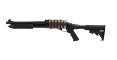 Golden eagle m870 tri-shot gas pump action shotgun (8873)black