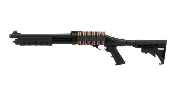 Golden eagle m870 tri-shot gas pump action shotgun (8873)black - Golden Eagle