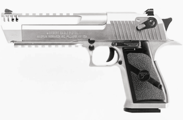 Magnum research inc desert eagle 50ae l6 gbbp silver (950510) - All Airsoft Gas Pistols