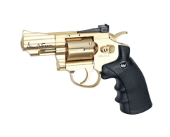 Dan wesson 2.5" gold revolver 6mm