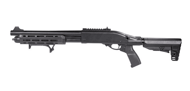 Secutor m870 velites invicta g-v gas shotgun black - New Airsoft Products