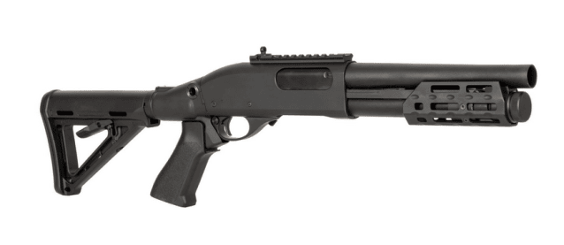 Golden Eagle M870 Tri-Shot Gas Pump Action Shotgun (8878) Black - New Airsoft Products - view 2