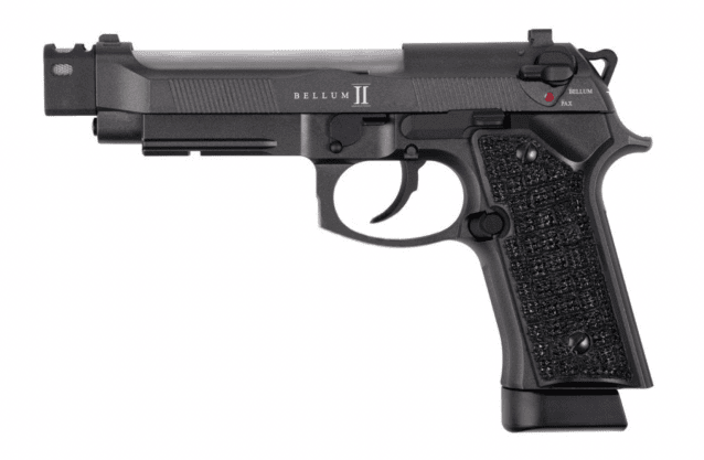 Secutor - bellum - m9 custom series pistol-co2 powered - gas ready - black - Airsoft Pistols