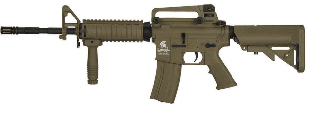 Lancer tactical lt-04 gen2 m4 ris combo - tan - All AEG Airsoft Rifles - view 2