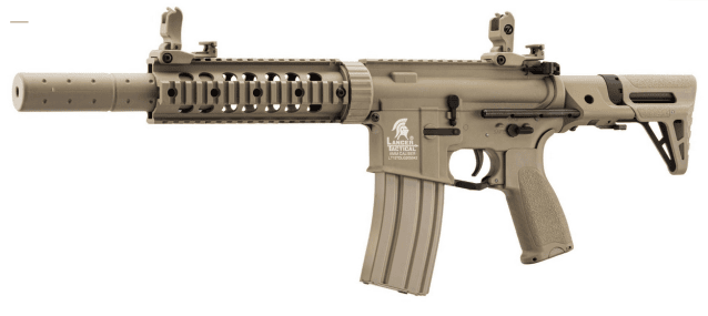 Lancer tactical lt-15 gen2 m4 pdw - tan - All AEG Airsoft Rifles - view 4