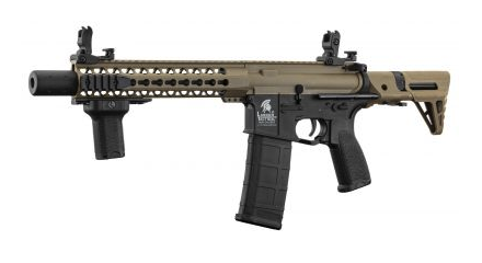 Lancer tactical lt-19 gen2 m4 silencer pdw - tan/black - All AEG Airsoft Rifles - view 3