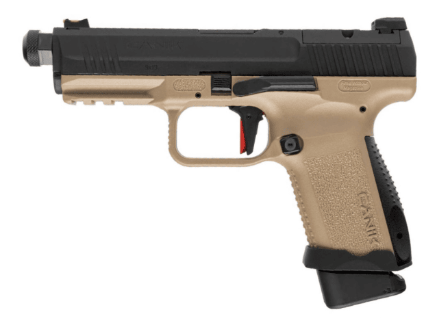 Canik x salient arms tp9 gas blowback pistol black / tan - New Airsoft Products - view 2