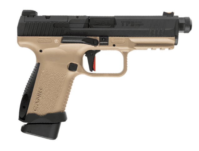 Canik x salient arms tp9 gas blowback pistol black / tan - New Airsoft Products - view 3