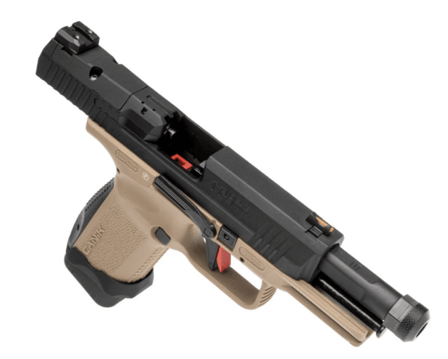 Canik x salient arms tp9 gas blowback pistol black / tan - New Airsoft Products - view 4