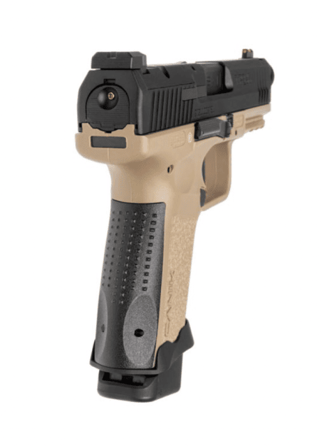 Canik x salient arms tp9 gas blowback pistol black / tan - New Airsoft Products - view 5