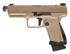Canik x salient arms tp9 gas blowback pistol tan