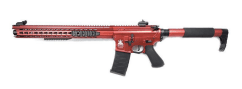 Aps boar tactical - demolition silver edge 17 keymod (tron stock) aeg (red)