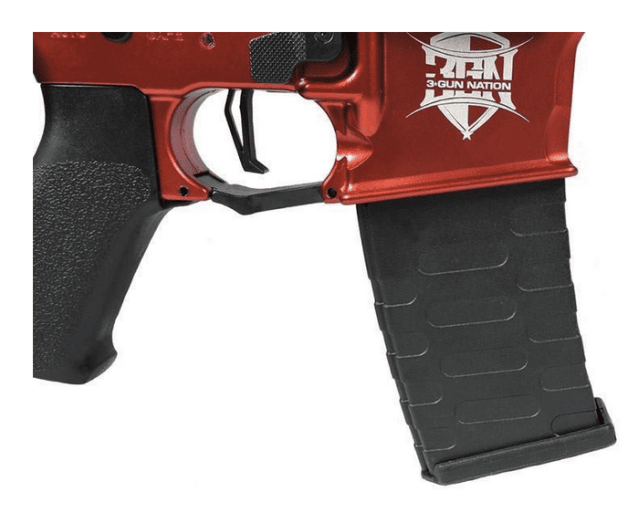 Aps boar tactical - demolition silver edge 17 keymod (tron stock) aeg (red) - APS - view 2