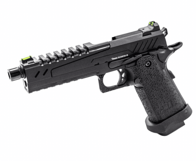 Vorsk hi capa 5.1 split black slide black frame - Airsoft Hi Capa Pistols
