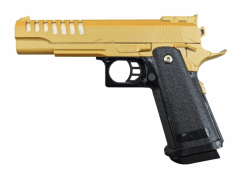 Vigor 5.1 ported spring bbgun pistol full metal gold