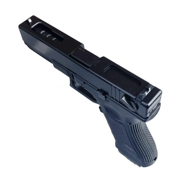 Army 18 series gas blowback pistol (polymer body and slide - black - r18-5) - Airsoft G Series / EU Series - view 2