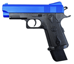 Vigor 4.3 spring pistol bb gun (extended mag. - blue - polymer)